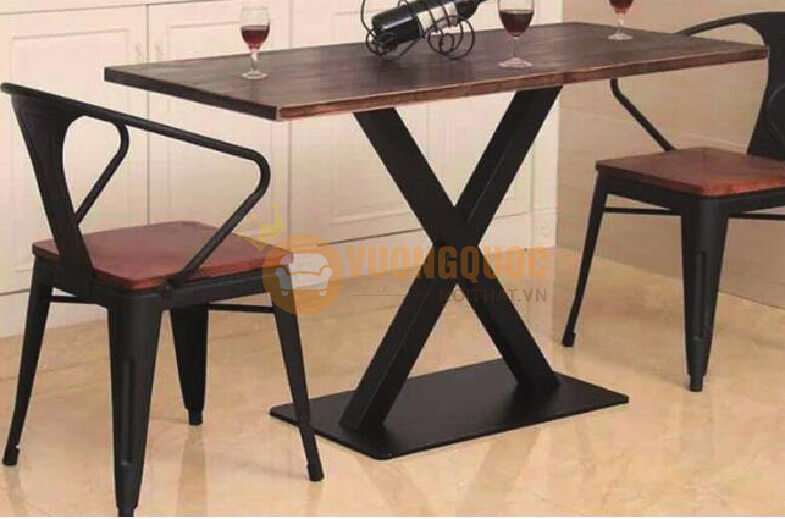 Bộ bàn ghế nhà hàng cho những quán đồ âu HOY TM188-2
